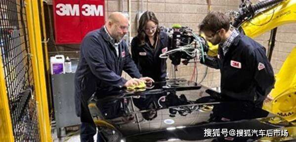 3M與通用汽車聯(lián)手<strong></p>
<p>汽車凹陷修復(fù)</strong>，自動(dòng)化漆面修復(fù)技術(shù)革新汽車生產(chǎn)線！:汽車凹陷修復(fù)